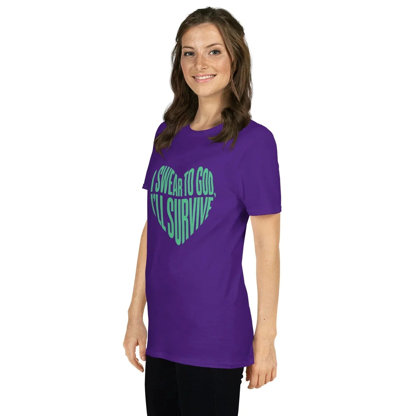Lewis Capaldi Survive Lyrics T-Shirt | Unisex Cotton Graphic Tee alcyone213k