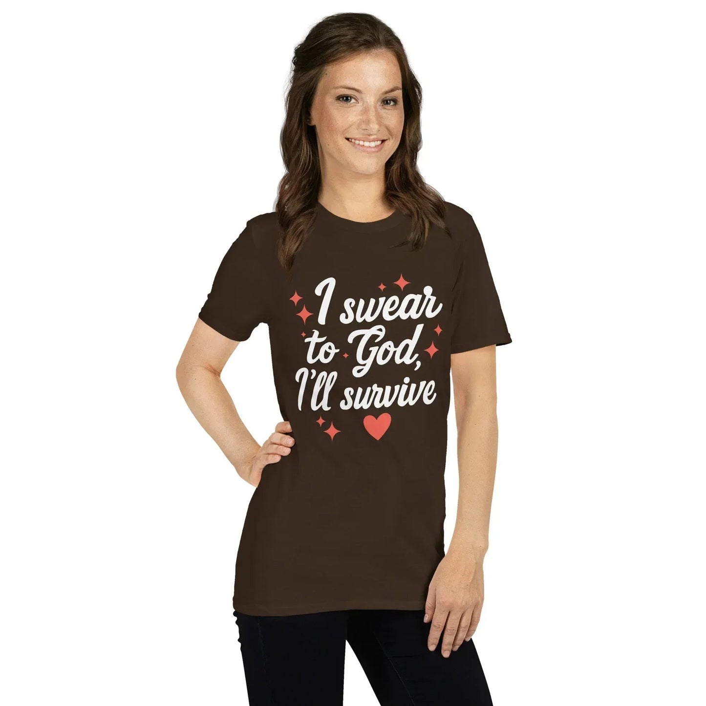 Lewis Capaldi Survive Lyrics T-Shirt | Unisex Cotton Graphic Tee alcyone213k