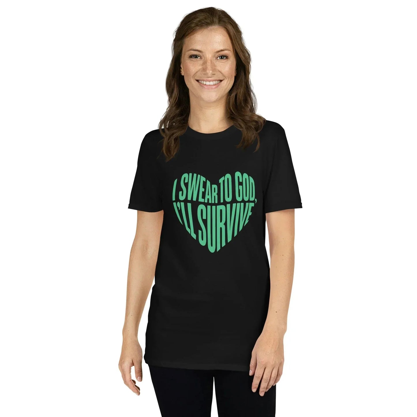 Lewis Capaldi Survive Lyrics T-Shirt | Unisex Cotton Graphic Tee alcyone213k
