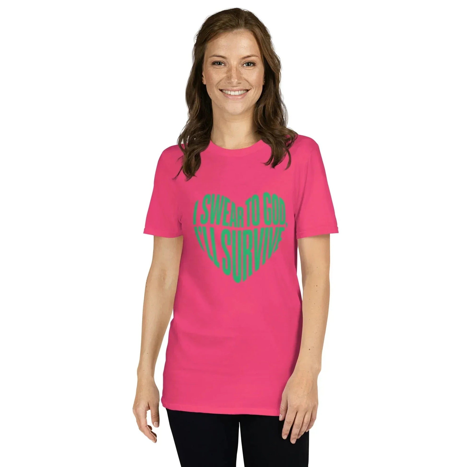 Lewis Capaldi Survive Lyrics T-Shirt | Unisex Cotton Graphic Tee alcyone213k