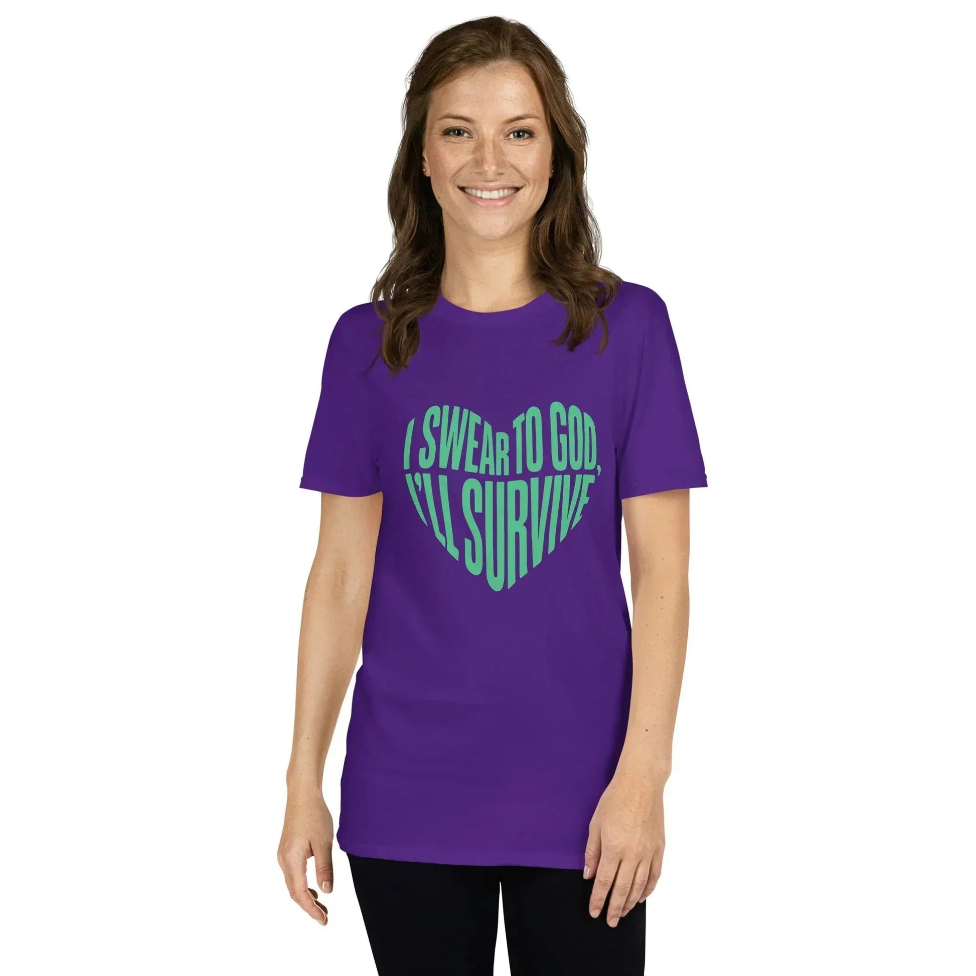 Lewis Capaldi Survive Lyrics T-Shirt | Unisex Cotton Graphic Tee alcyone213k