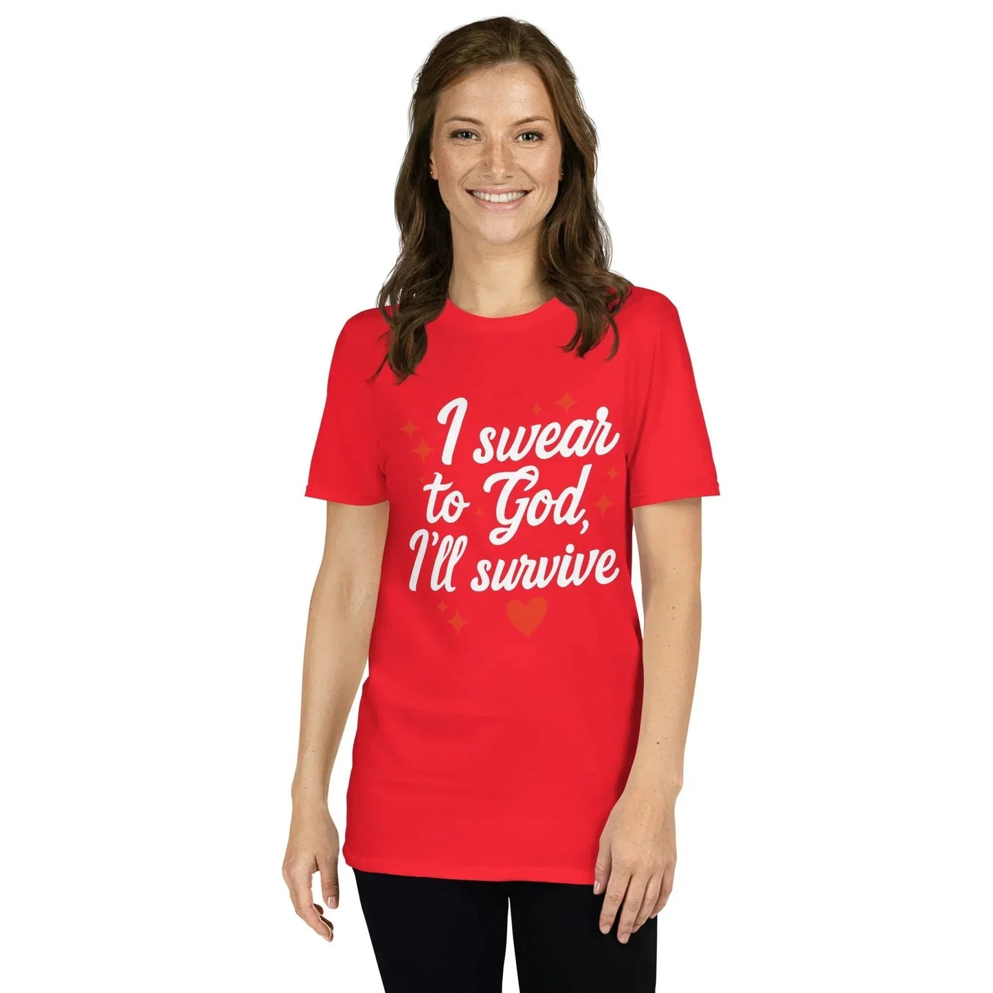 Lewis Capaldi Survive Lyrics T-Shirt | Unisex Cotton Graphic Tee alcyone213k