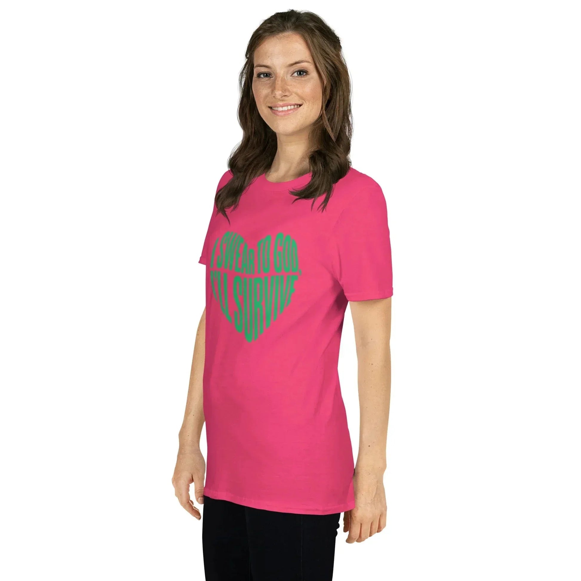 Lewis Capaldi Survive Lyrics T-Shirt | Unisex Cotton Graphic Tee alcyone213k