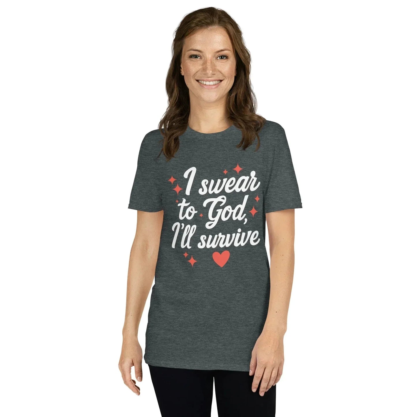 Lewis Capaldi Survive Lyrics T-Shirt | Unisex Cotton Graphic Tee alcyone213k