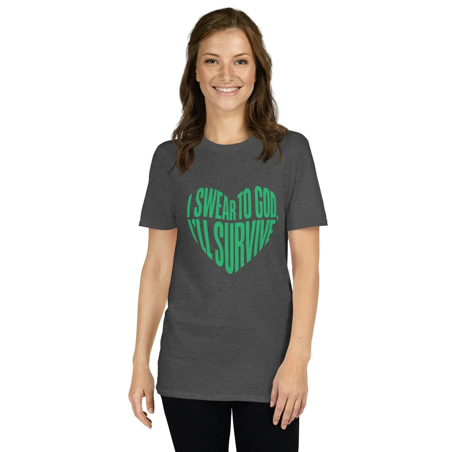 Lewis Capaldi Survive Lyrics T-Shirt | Unisex Cotton Graphic Tee alcyone213k