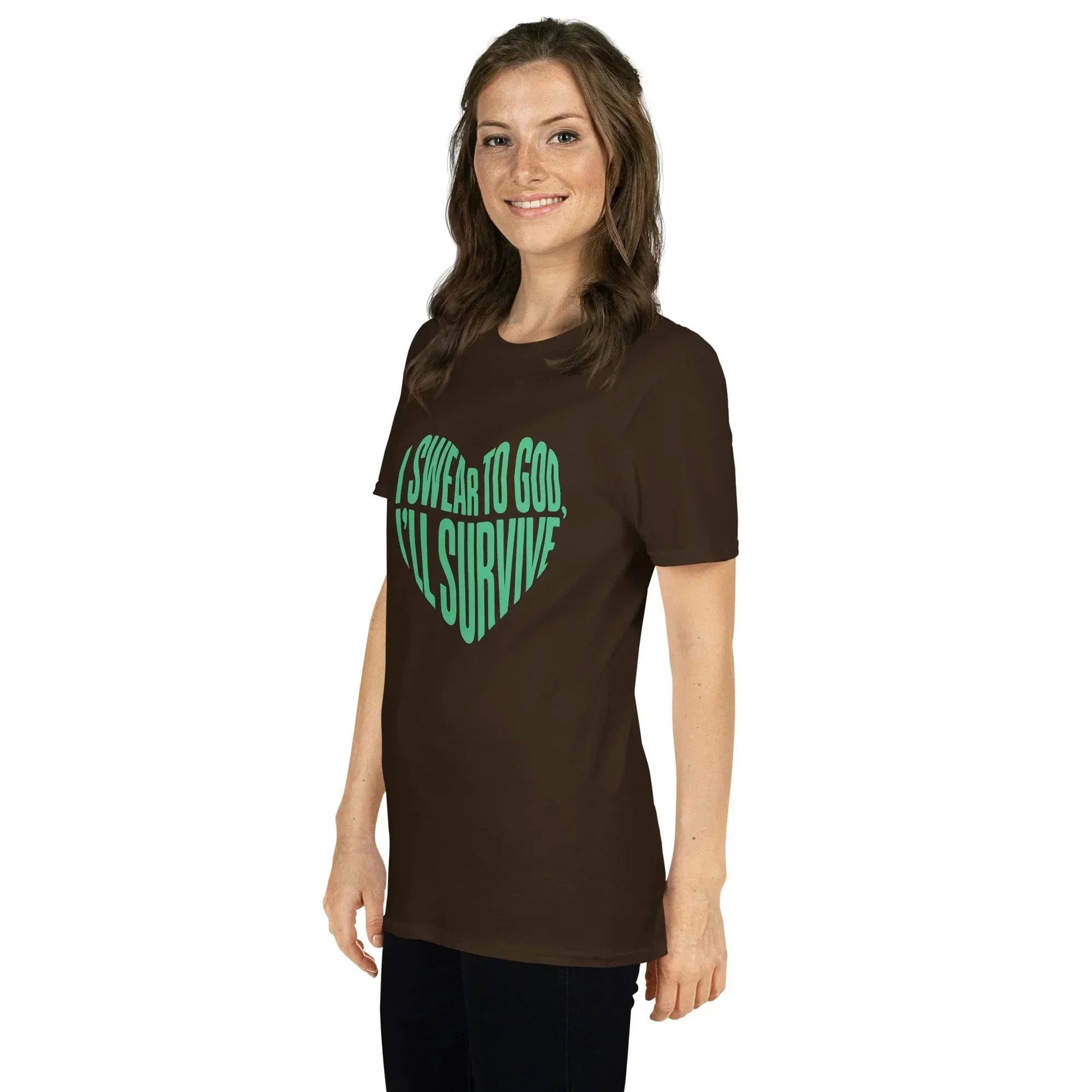 Lewis Capaldi Survive Lyrics T-Shirt | Unisex Cotton Graphic Tee alcyone213k