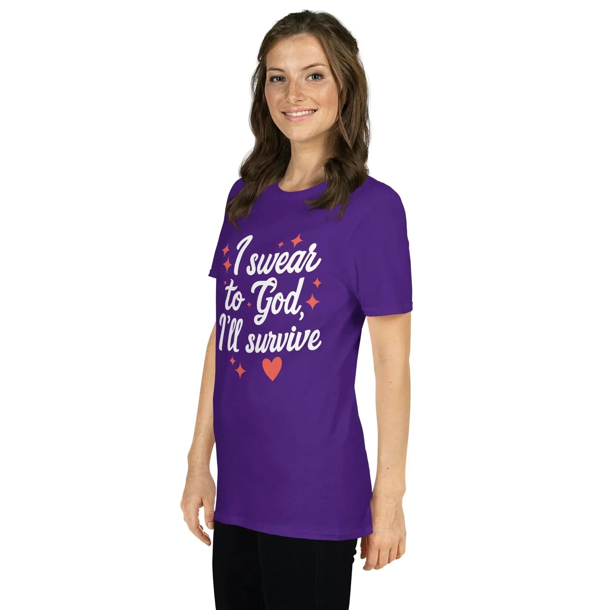 Lewis Capaldi Survive Lyrics T-Shirt | Unisex Cotton Graphic Tee alcyone213k