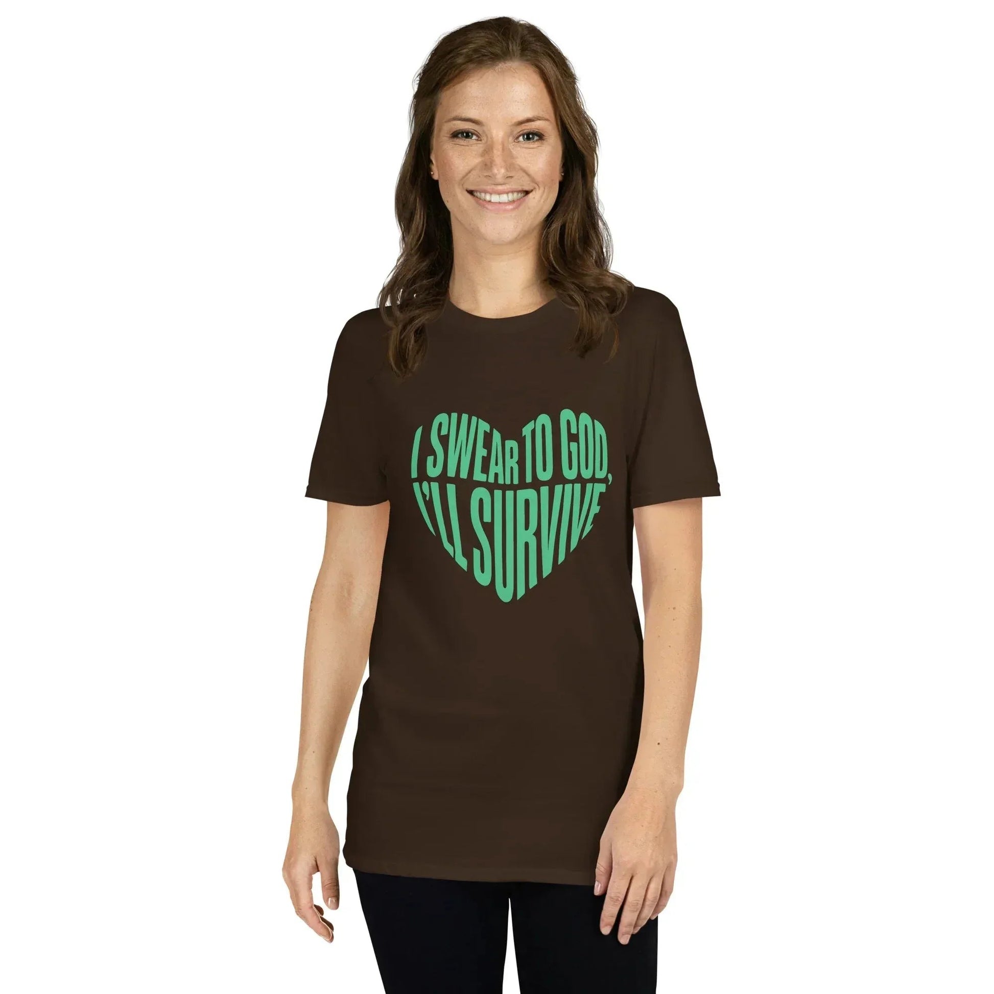 Lewis Capaldi Survive Lyrics T-Shirt | Unisex Cotton Graphic Tee alcyone213k