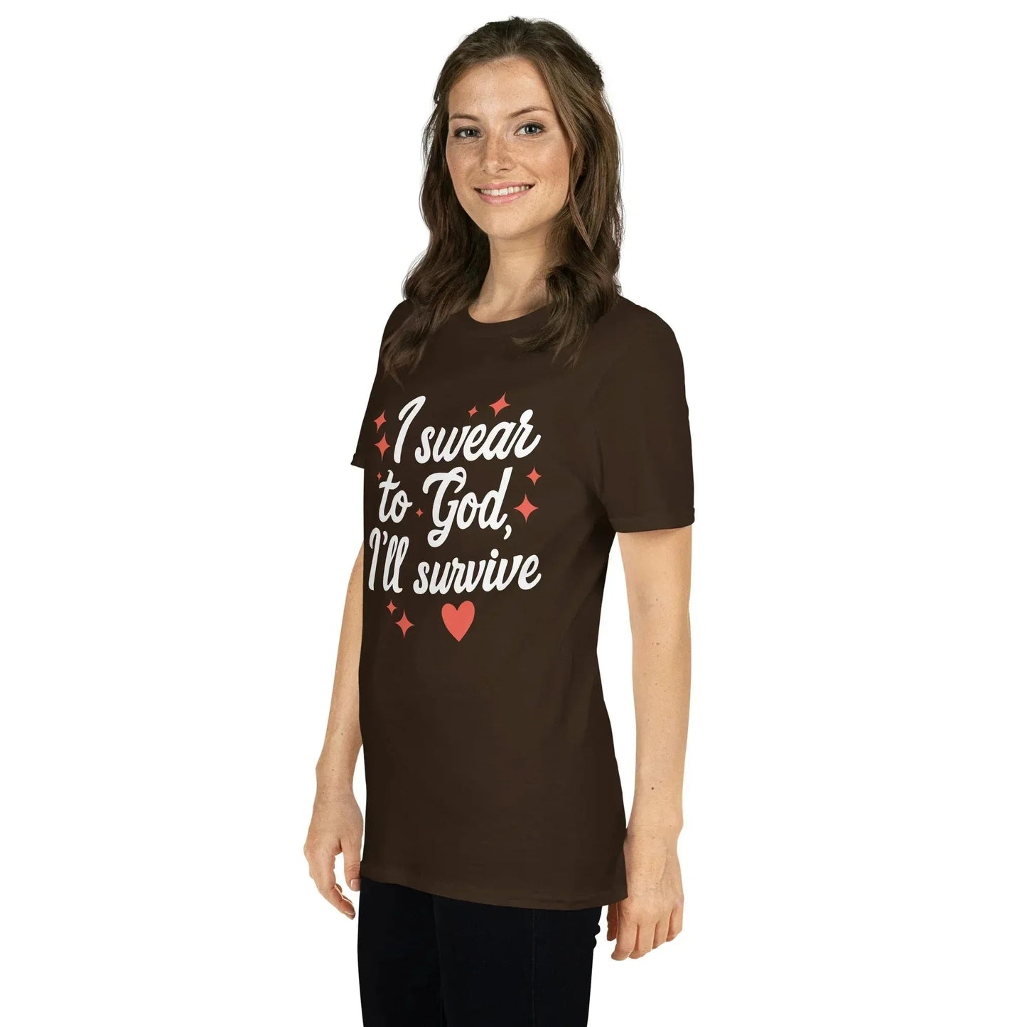 Lewis Capaldi Survive Lyrics T-Shirt | Unisex Cotton Graphic Tee alcyone213k