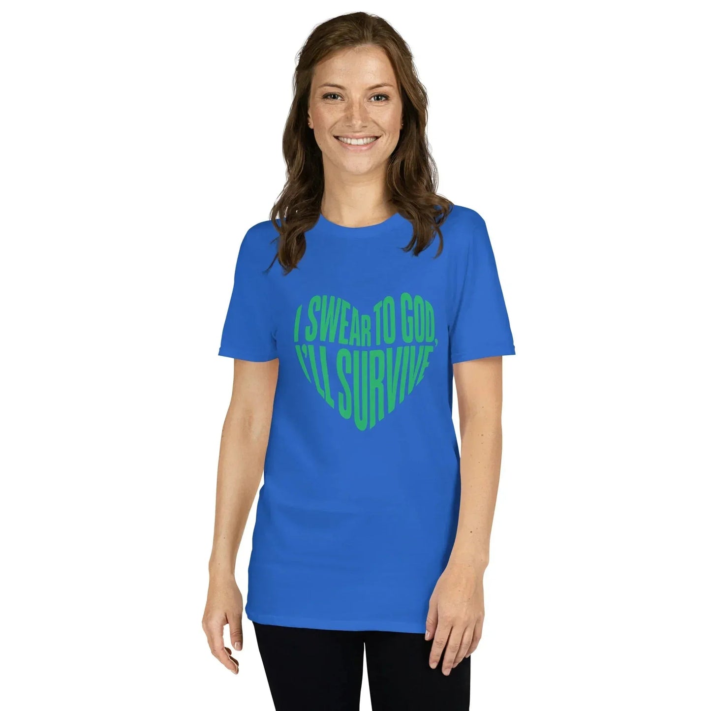 Lewis Capaldi Survive Lyrics T-Shirt | Unisex Cotton Graphic Tee alcyone213k
