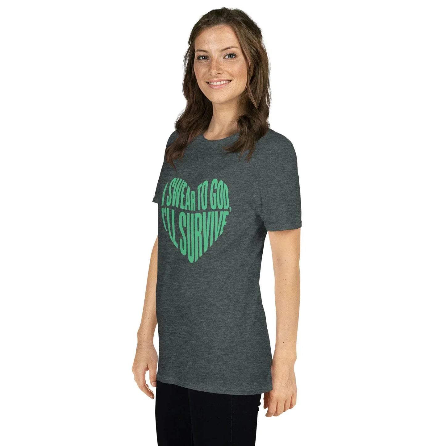Lewis Capaldi Survive Lyrics T-Shirt | Unisex Cotton Graphic Tee alcyone213k
