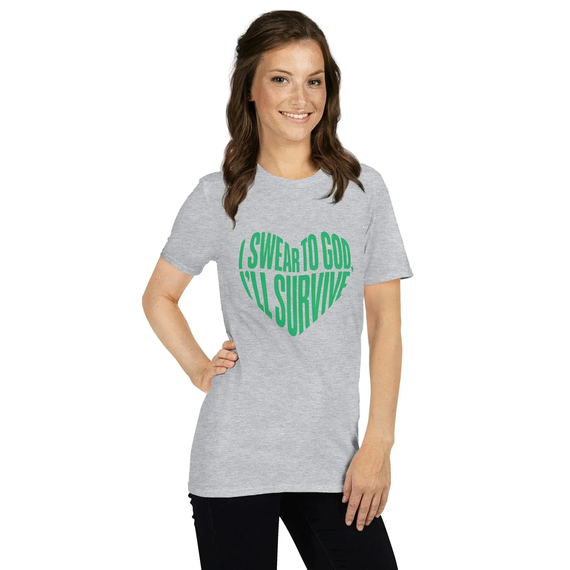 Lewis Capaldi Survive Lyrics T-Shirt | Unisex Cotton Graphic Tee alcyone213k