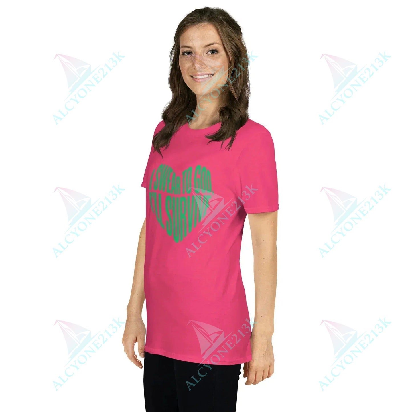 Lewis Capaldi Survive Lyrics T-Shirt | Unisex Cotton Graphic Tee alcyone213k