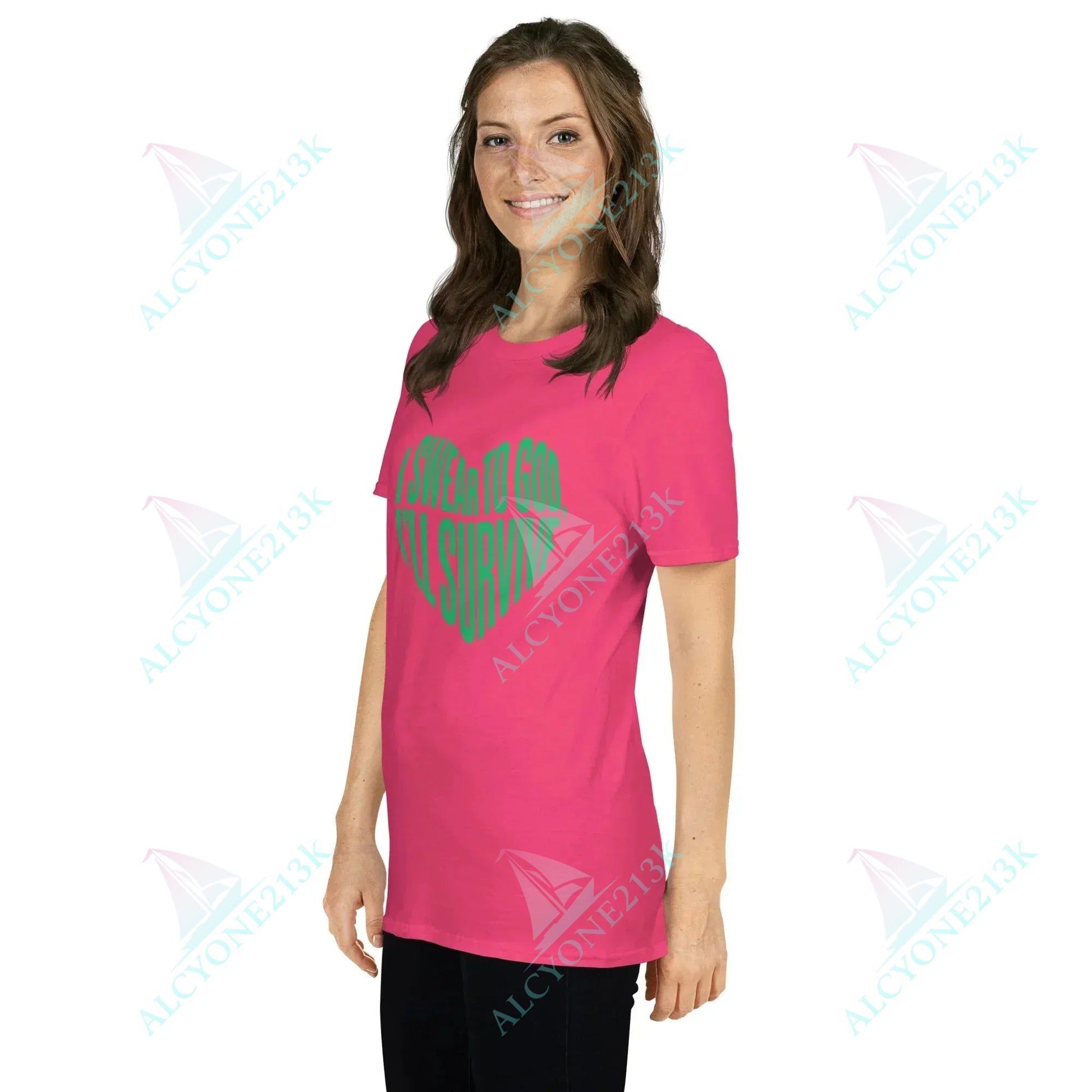 Lewis Capaldi Survive Lyrics T-Shirt | Unisex Cotton Graphic Tee alcyone213k