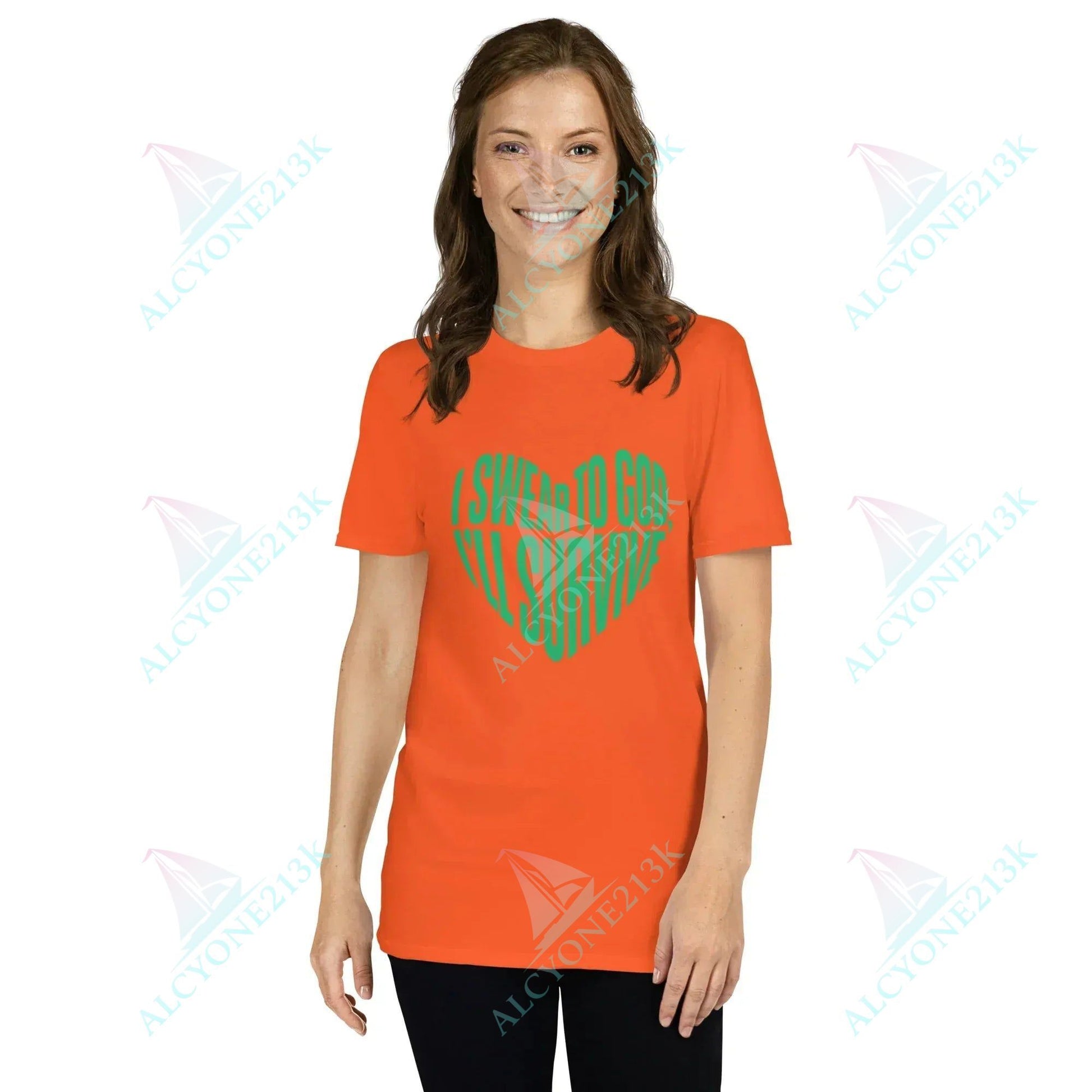 Lewis Capaldi Survive Lyrics T-Shirt | Unisex Cotton Graphic Tee alcyone213k