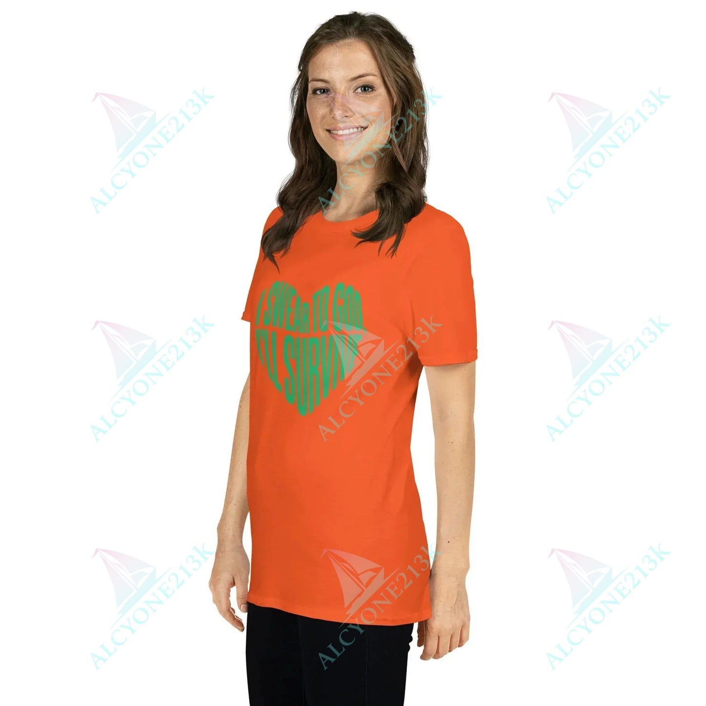 Lewis Capaldi Survive Lyrics T-Shirt | Unisex Cotton Graphic Tee alcyone213k