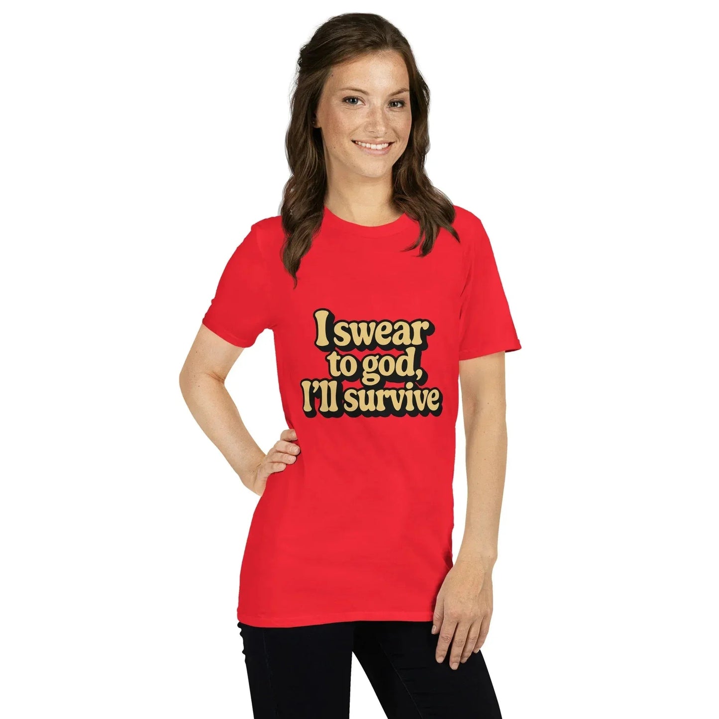 Lewis Capaldi Survive Unisex T-Shirt | Ring-Spun Cotton alcyone213k