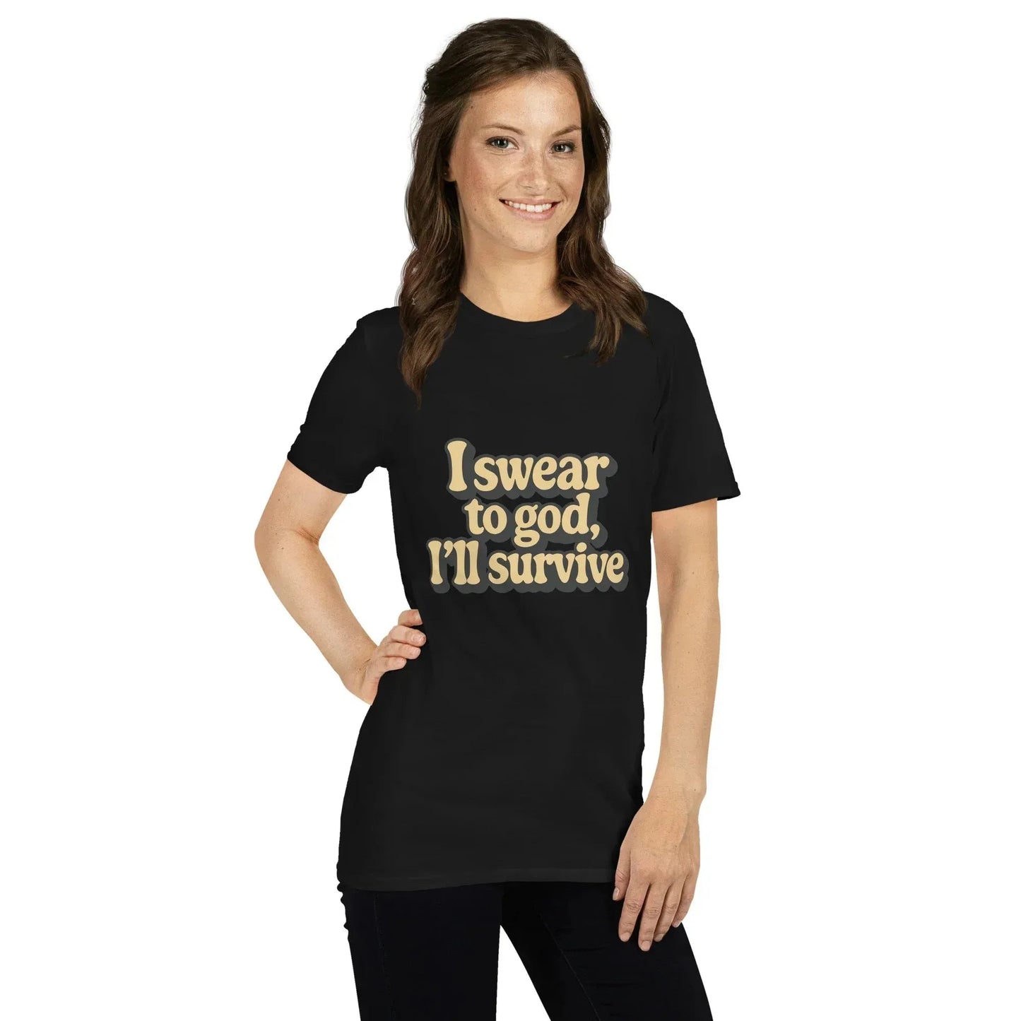 Lewis Capaldi Survive Unisex T-Shirt | Ring-Spun Cotton alcyone213k