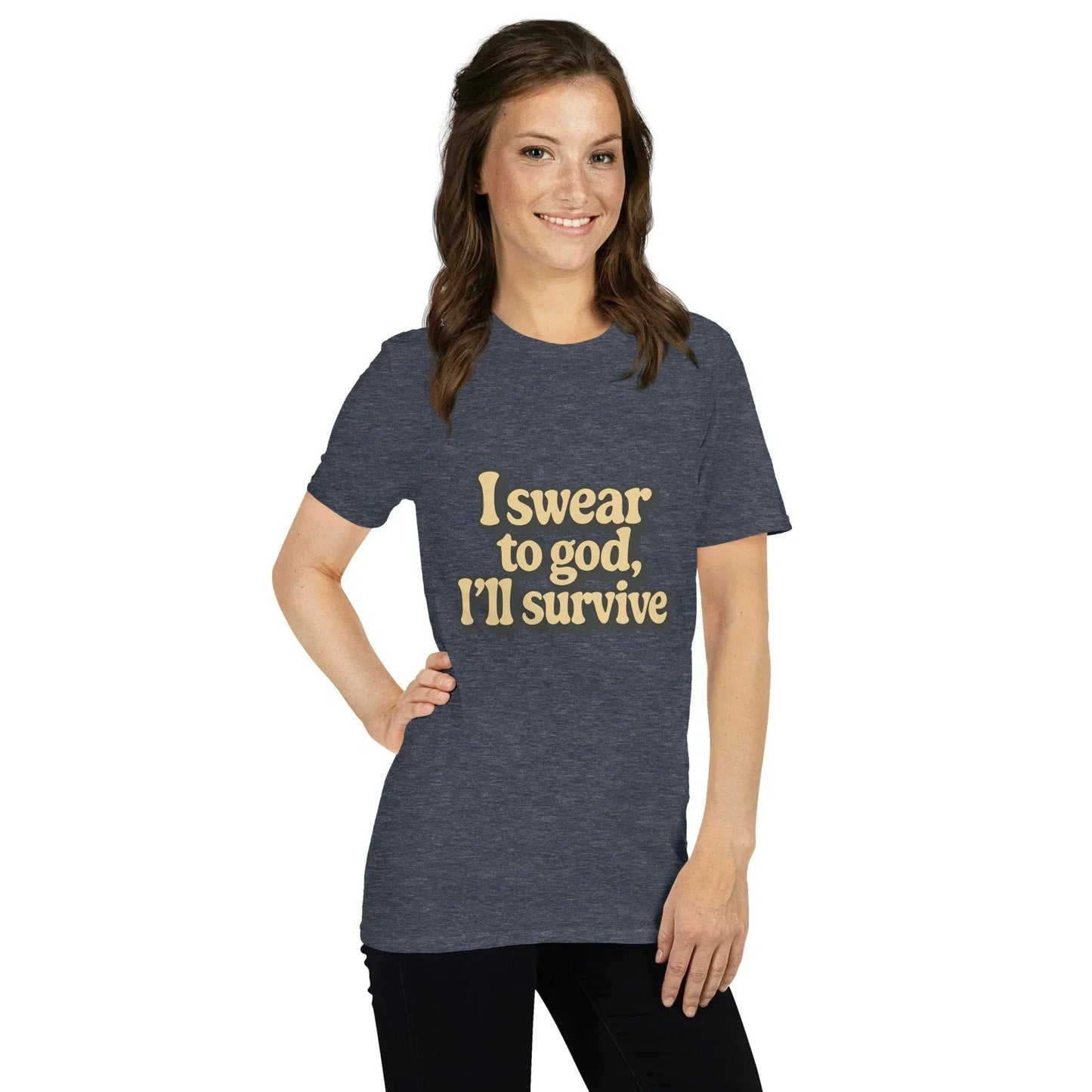 Lewis Capaldi Survive Unisex T-Shirt | Ring-Spun Cotton alcyone213k