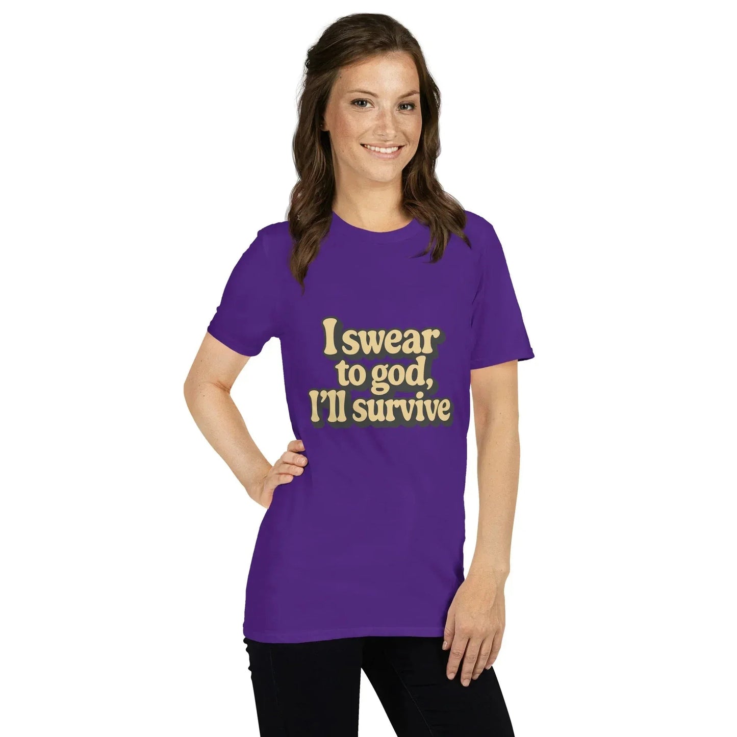 Lewis Capaldi Survive Unisex T-Shirt | Ring-Spun Cotton alcyone213k