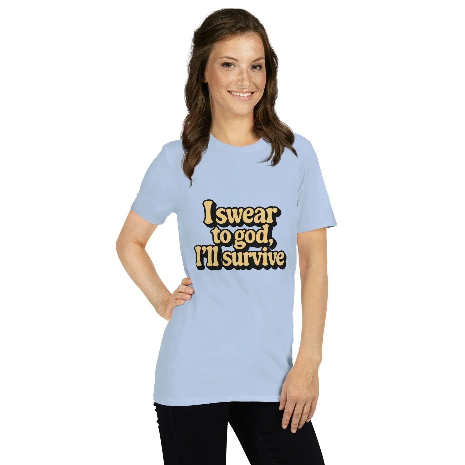 Lewis Capaldi Survive Unisex T-Shirt | Ring-Spun Cotton alcyone213k