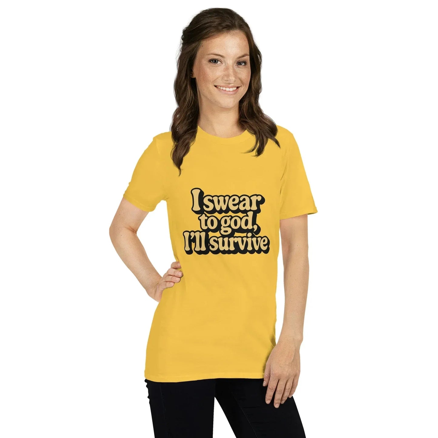 Lewis Capaldi Survive Unisex T-Shirt | Ring-Spun Cotton alcyone213k