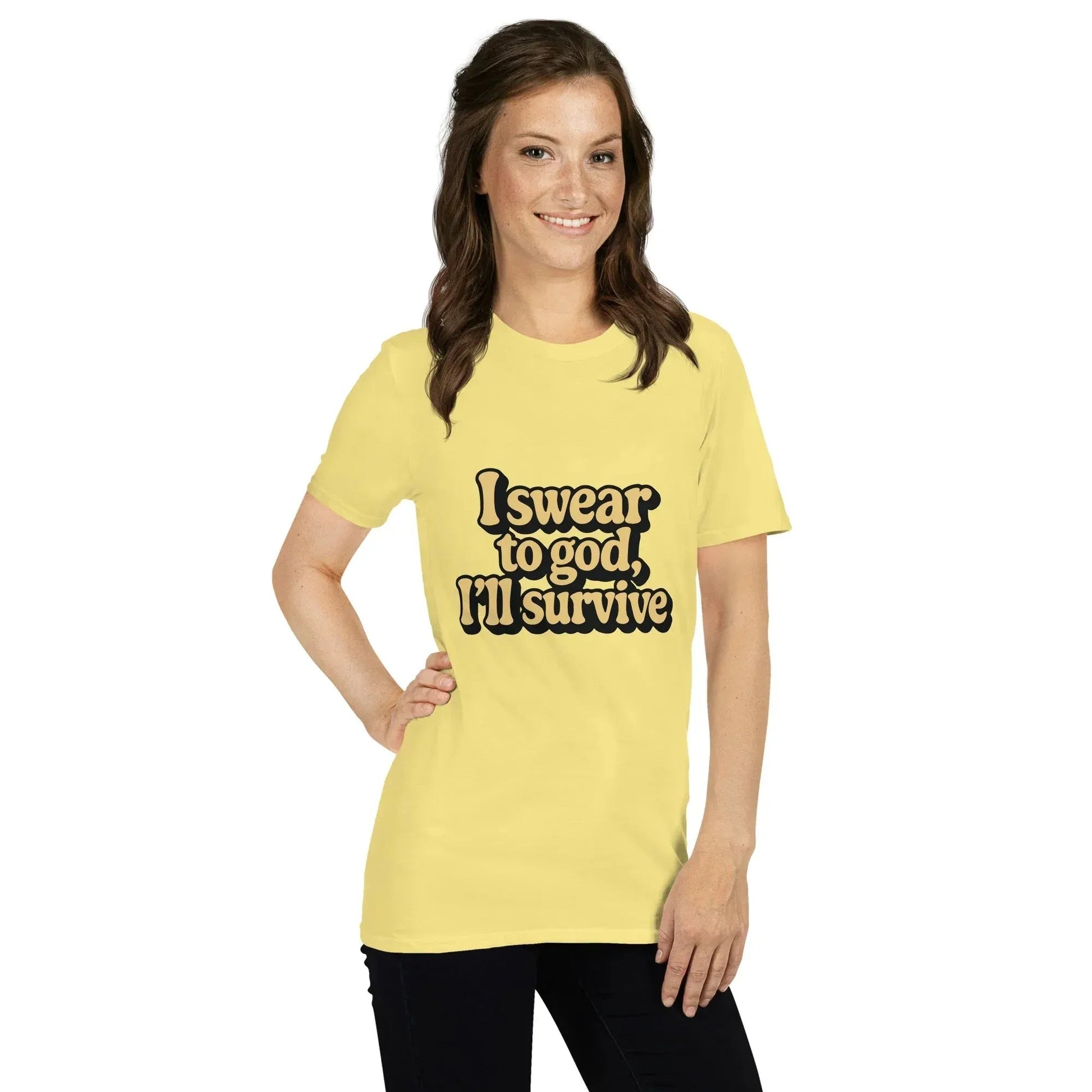 Lewis Capaldi Survive Unisex T-Shirt | Ring-Spun Cotton alcyone213k