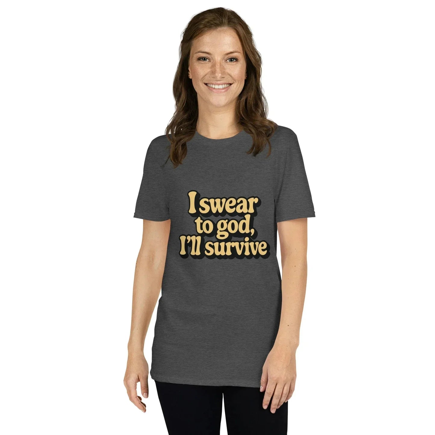 Lewis Capaldi Survive Unisex T-Shirt | Ring-Spun Cotton alcyone213k