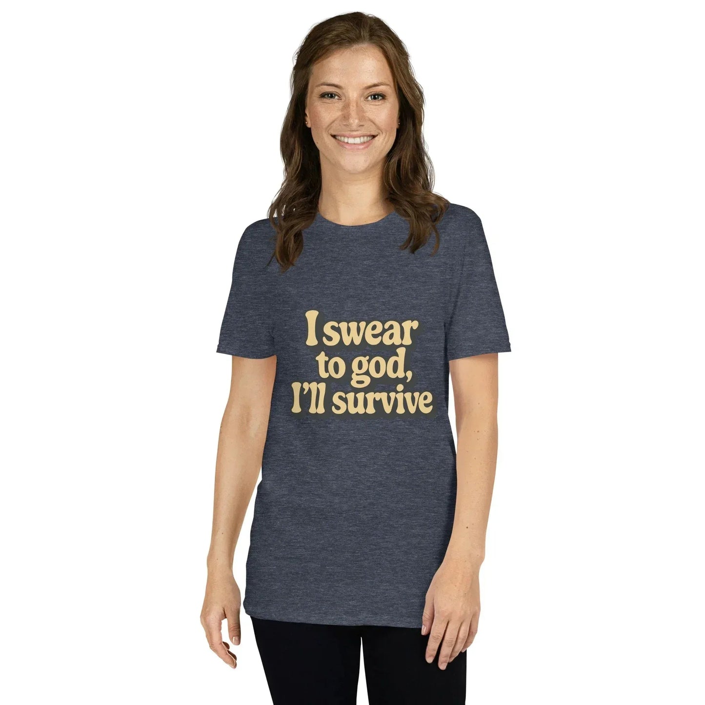 Lewis Capaldi Survive Unisex T-Shirt | Ring-Spun Cotton alcyone213k
