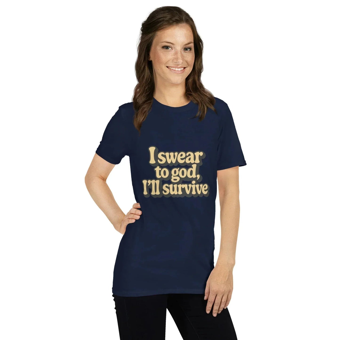 Lewis Capaldi Survive Unisex T-Shirt | Ring-Spun Cotton alcyone213k