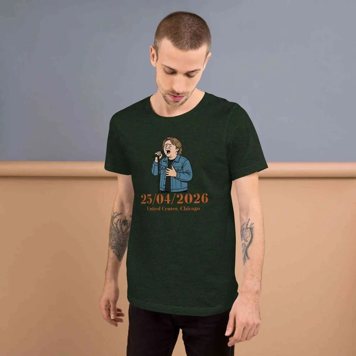 Lewis Capaldi T-Shirt 2026 Unisex Cotton Tee | Premium Fabric & Exclusive Tour Design alcyone213k