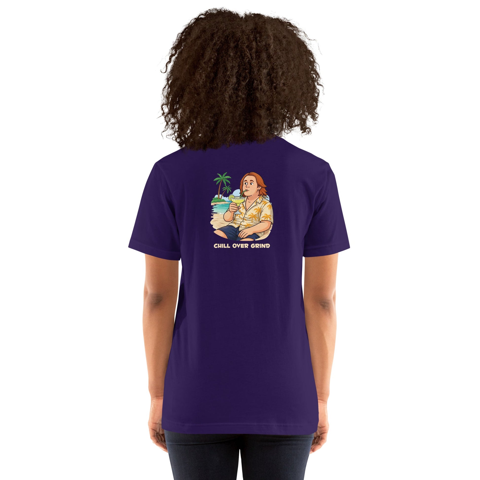 Lewis Capaldi T-Shirt - Chill Over Grind - Funny Quotes for Unisex Wear alcyone213k