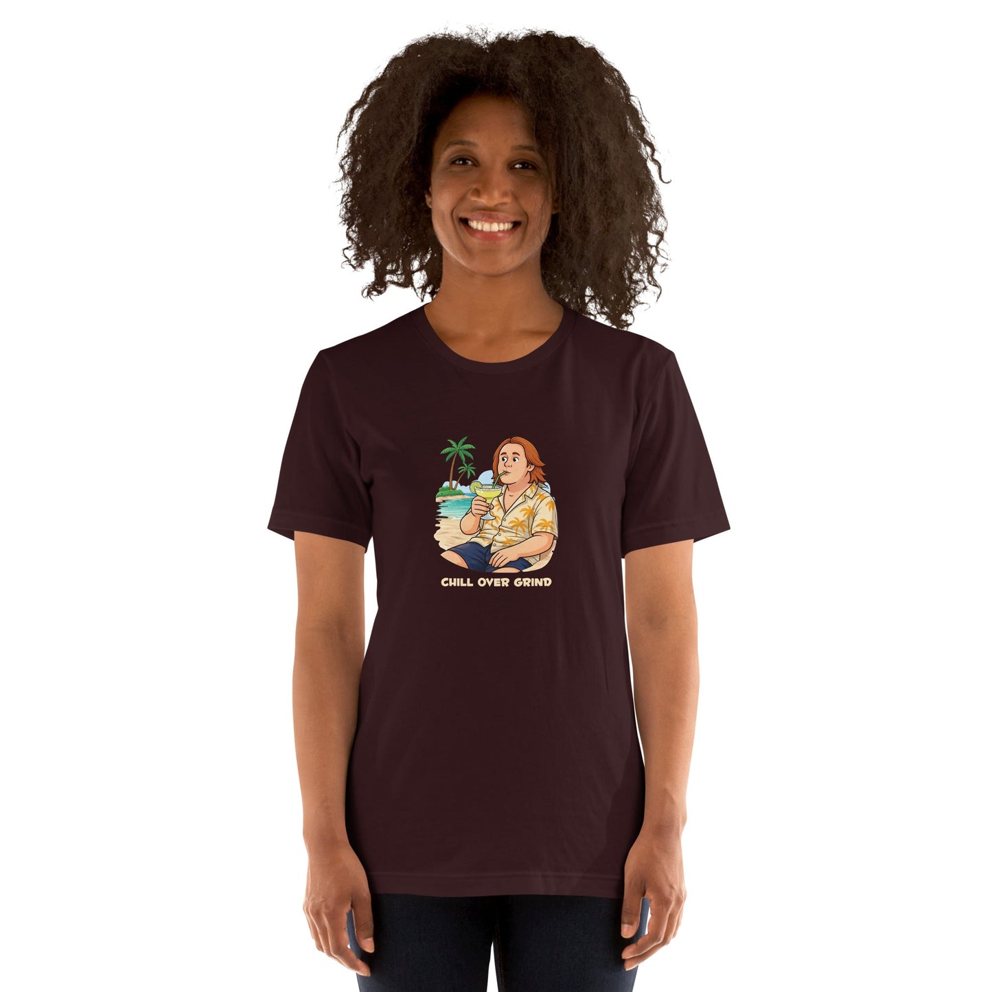 Lewis Capaldi T-Shirt - Chill Over Grind - Funny Quotes for Unisex Wear alcyone213k