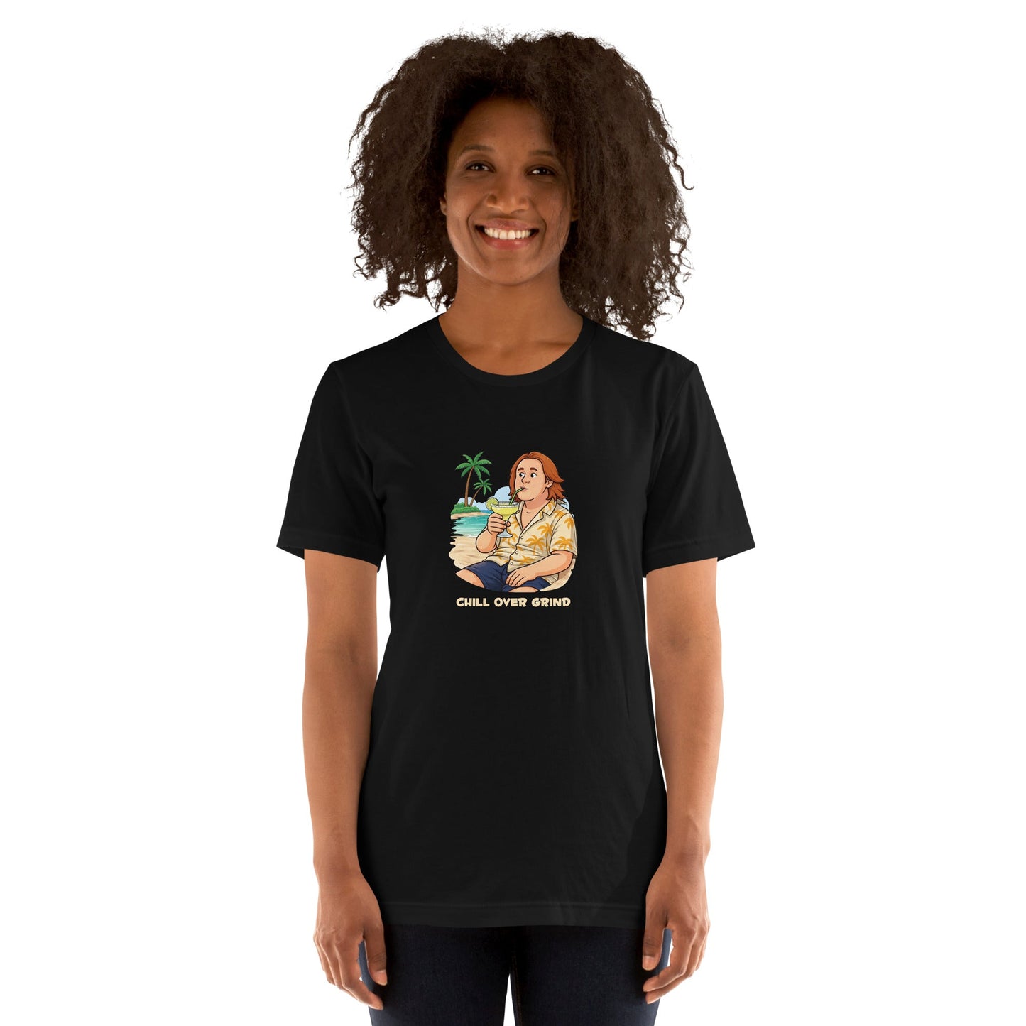 Lewis Capaldi T-Shirt - Chill Over Grind - Funny Quotes for Unisex Wear alcyone213k