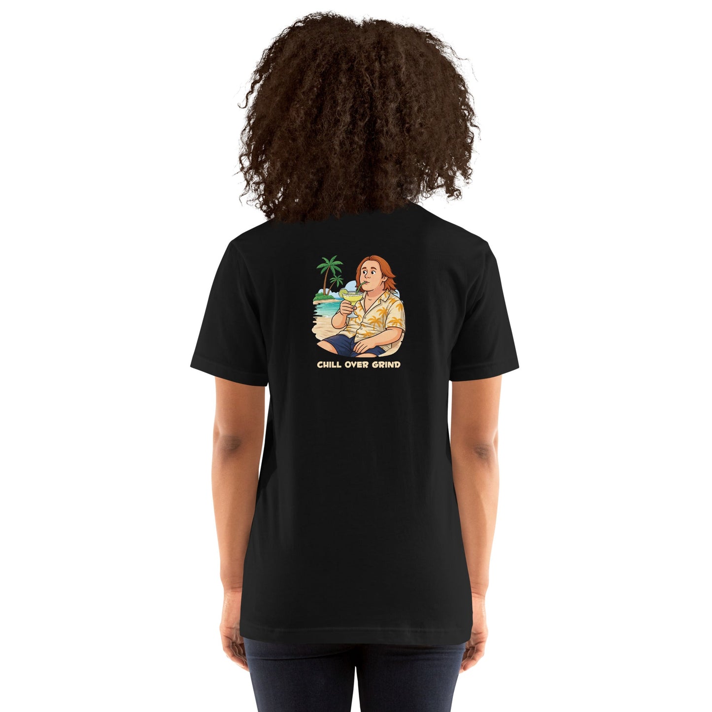 Lewis Capaldi T-Shirt - Chill Over Grind - Funny Quotes for Unisex Wear alcyone213k
