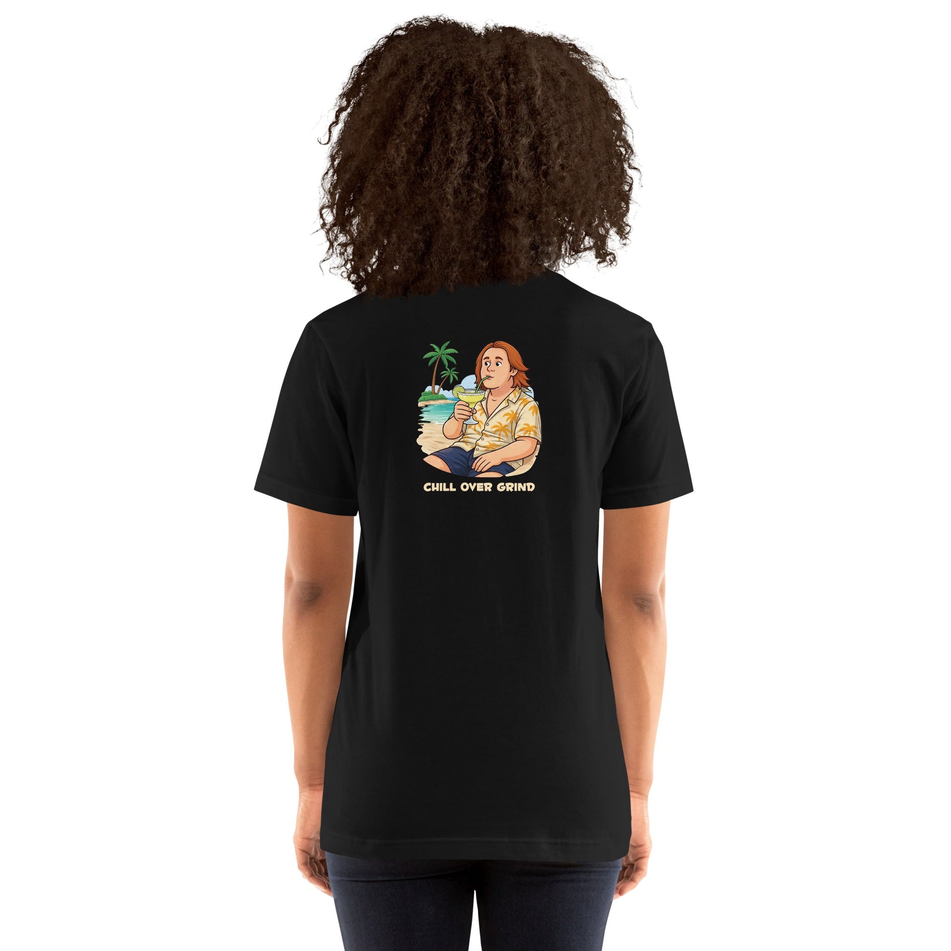 Lewis Capaldi T-Shirt - Chill Over Grind - Funny Quotes for Unisex Wear alcyone213k