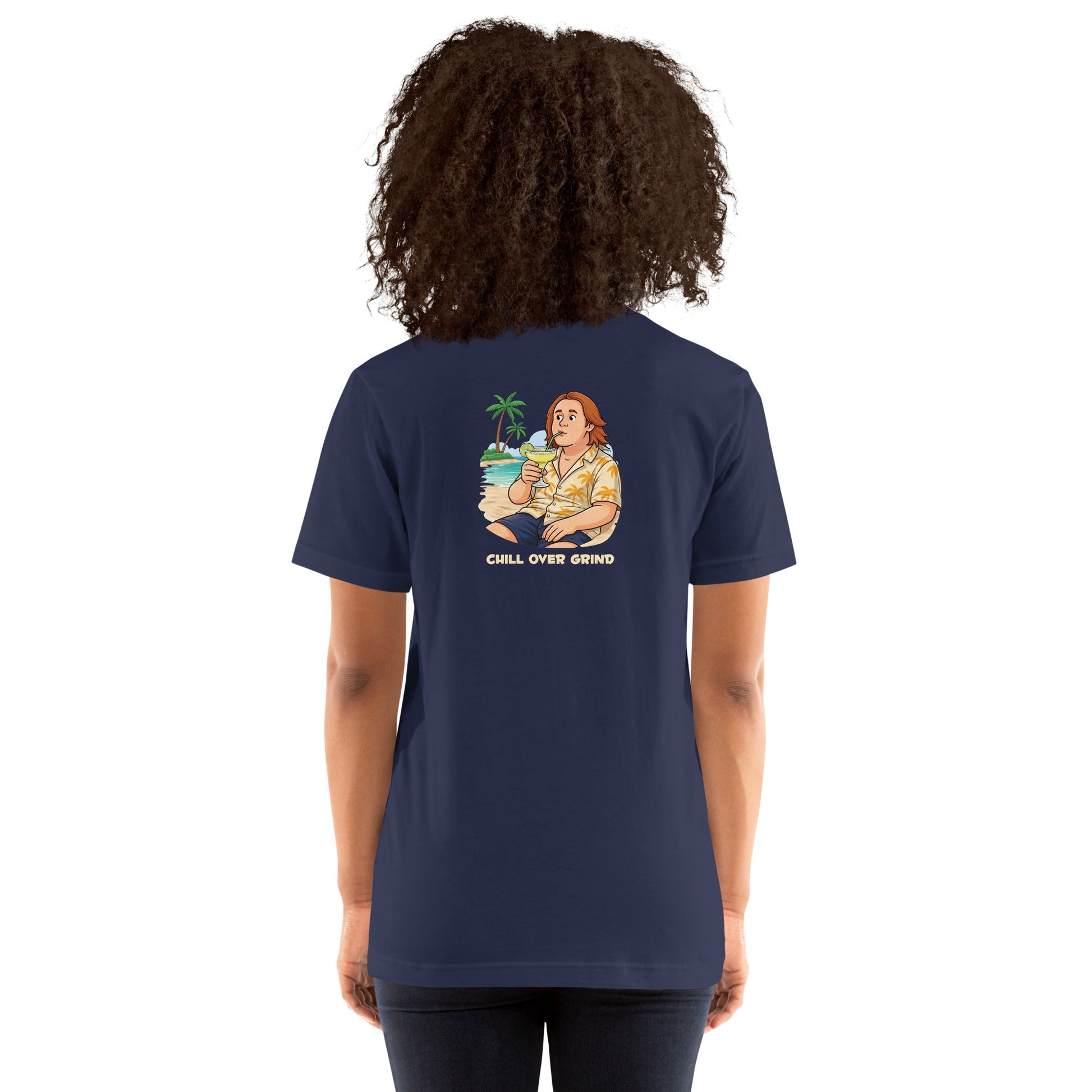 Lewis Capaldi T-Shirt - Chill Over Grind - Funny Quotes for Unisex Wear alcyone213k