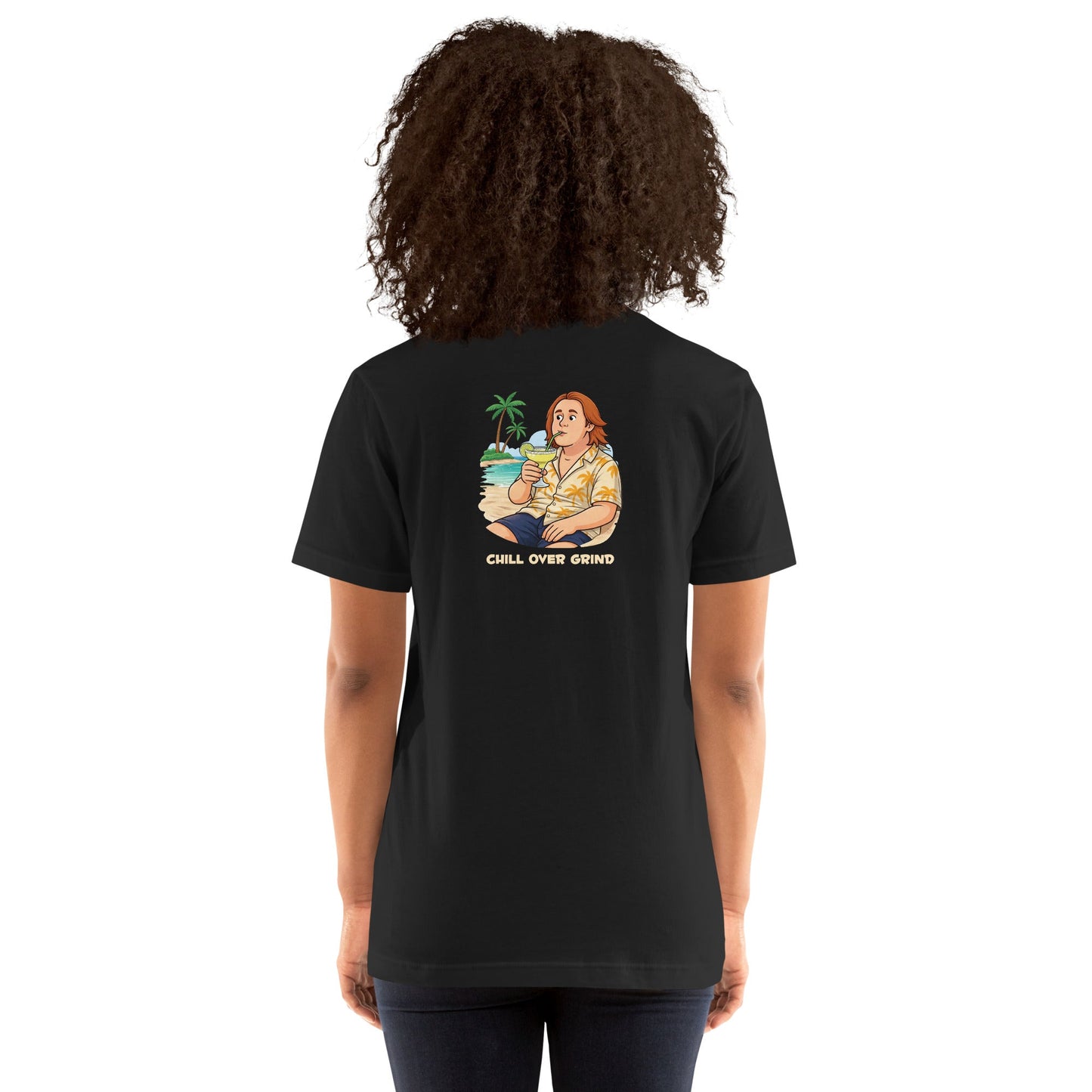 Lewis Capaldi T-Shirt - Chill Over Grind - Funny Quotes for Unisex Wear alcyone213k