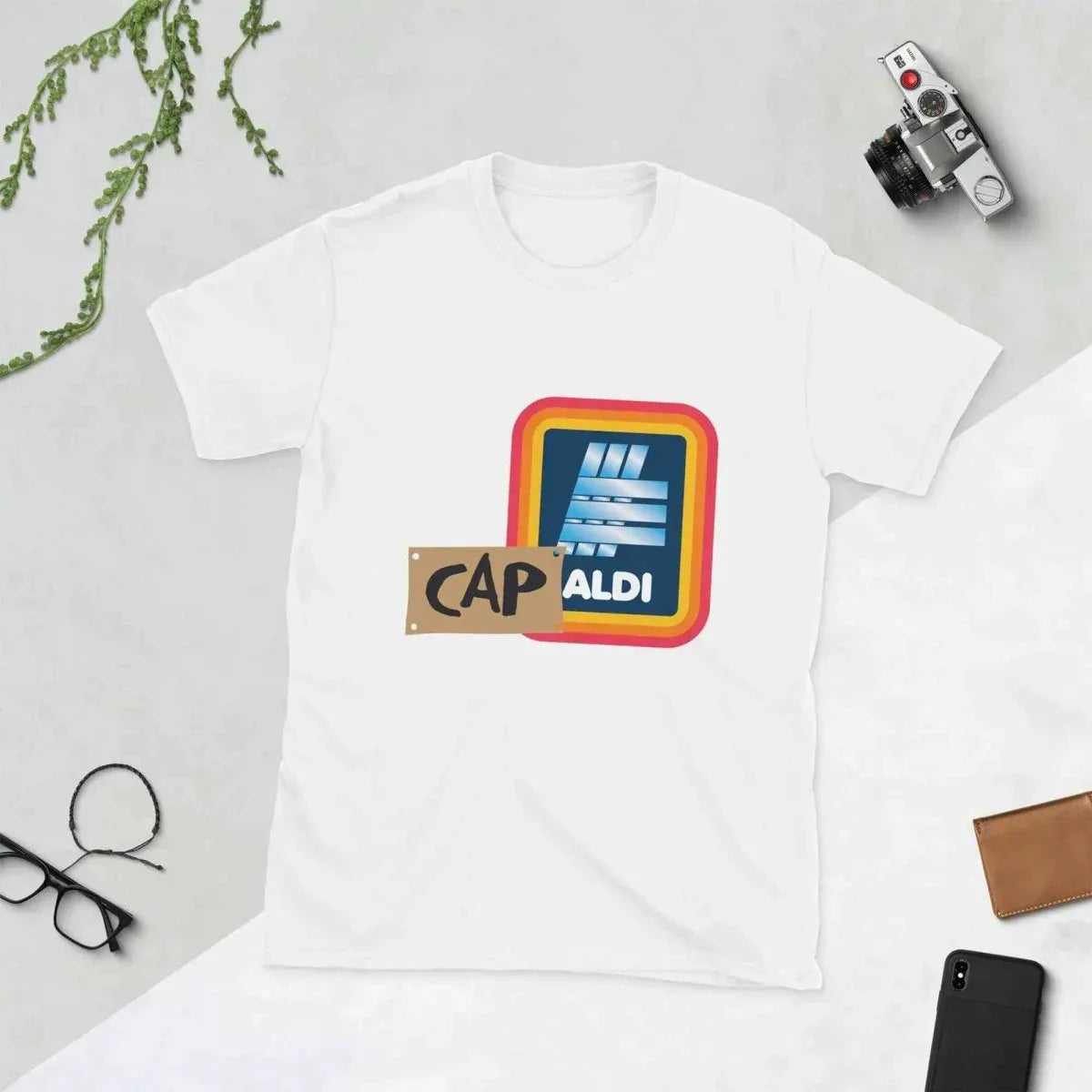 Lewis Capaldi T-Shirt | Unisex Cotton Graphic Tee for Concerts & Casual Wear - Capaldi on a Aldi alcyone213k