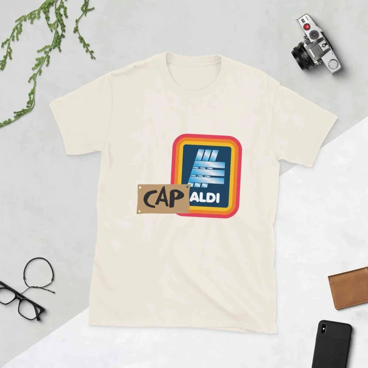 Lewis Capaldi T-Shirt | Unisex Cotton Graphic Tee for Concerts & Casual Wear - Capaldi on a Aldi alcyone213k