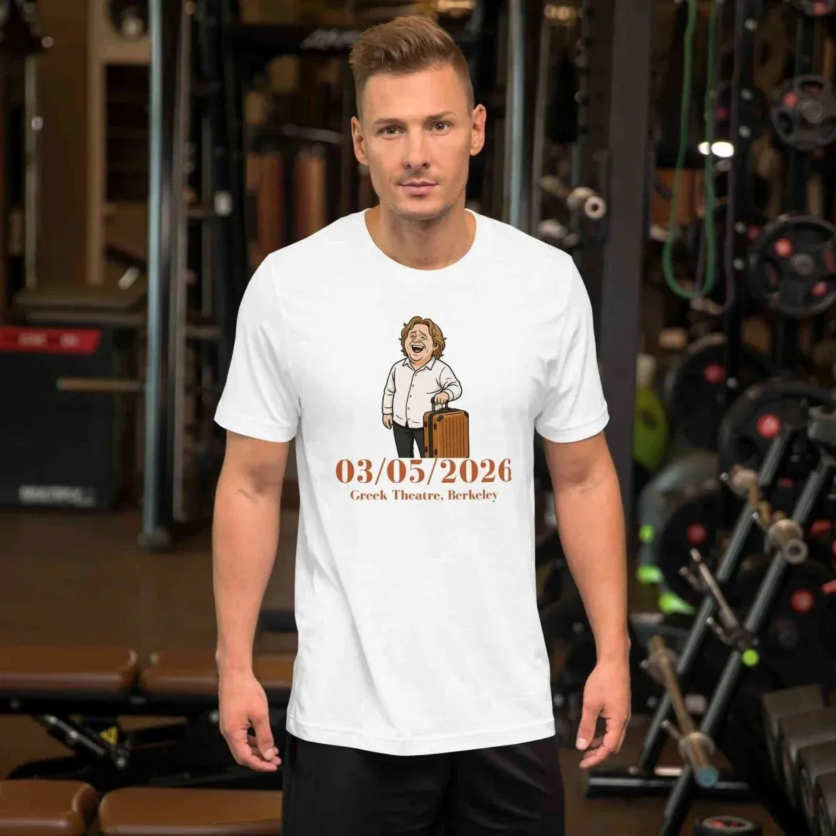 Lewis Capaldi Tour 2026 T-Shirt | Unisex Cotton Blend Fan Tee alcyone213k