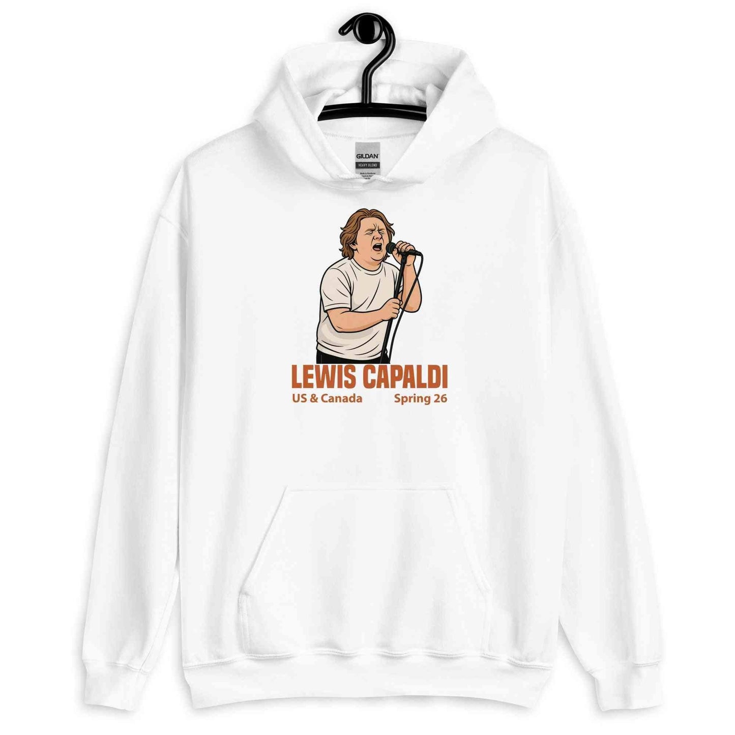 Lewis Capaldi Tour 2026 Unisex Hoodie - Alcyone213k Cotton Blend alcyone213k