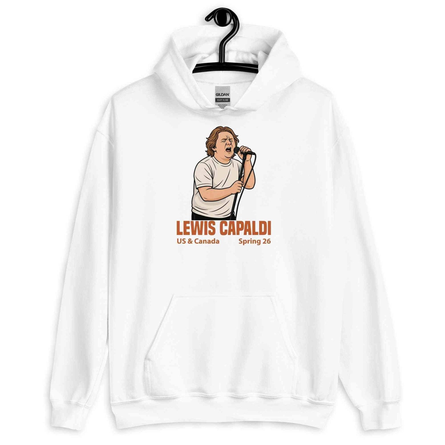 Lewis Capaldi Tour 2026 Unisex Hoodie - Alcyone213k Cotton Blend alcyone213k