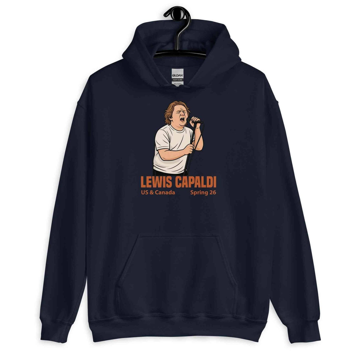 Lewis Capaldi Tour 2026 Unisex Hoodie - Alcyone213k Cotton Blend alcyone213k