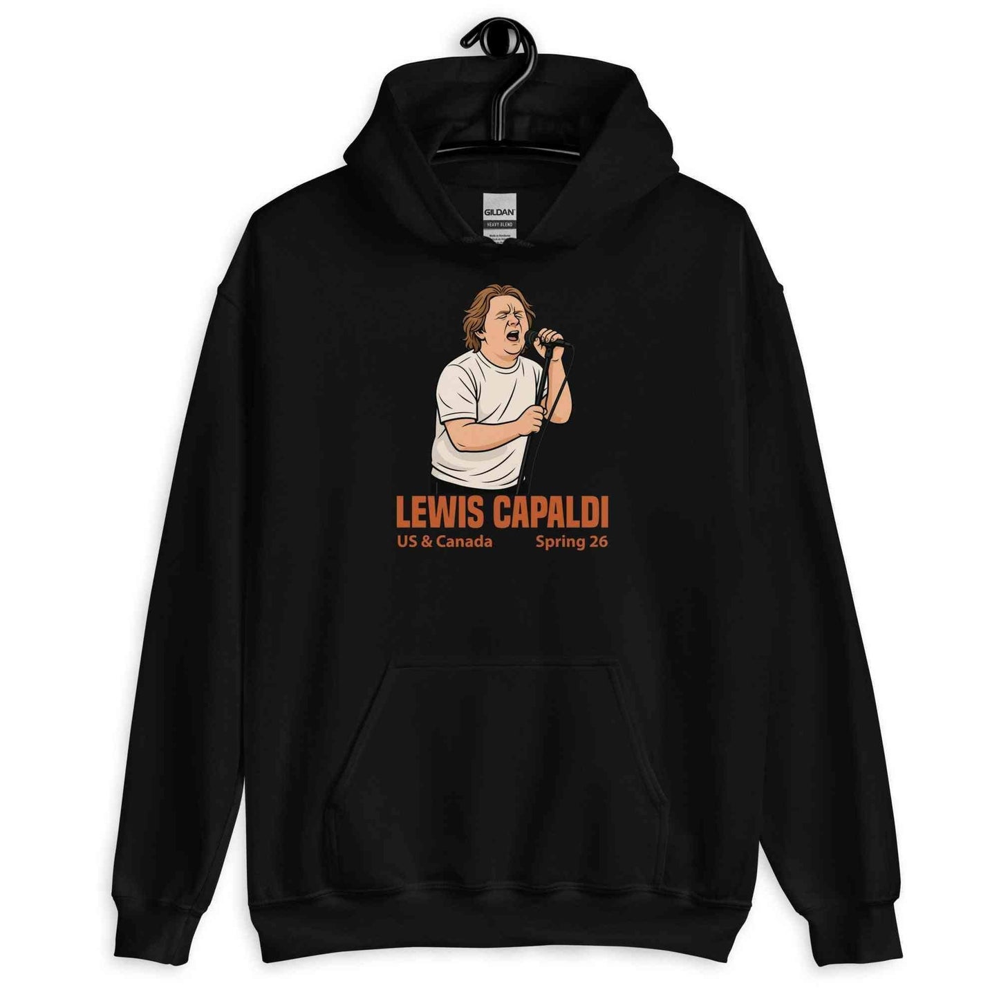 Lewis Capaldi Tour 2026 Unisex Hoodie - Alcyone213k Cotton Blend alcyone213k