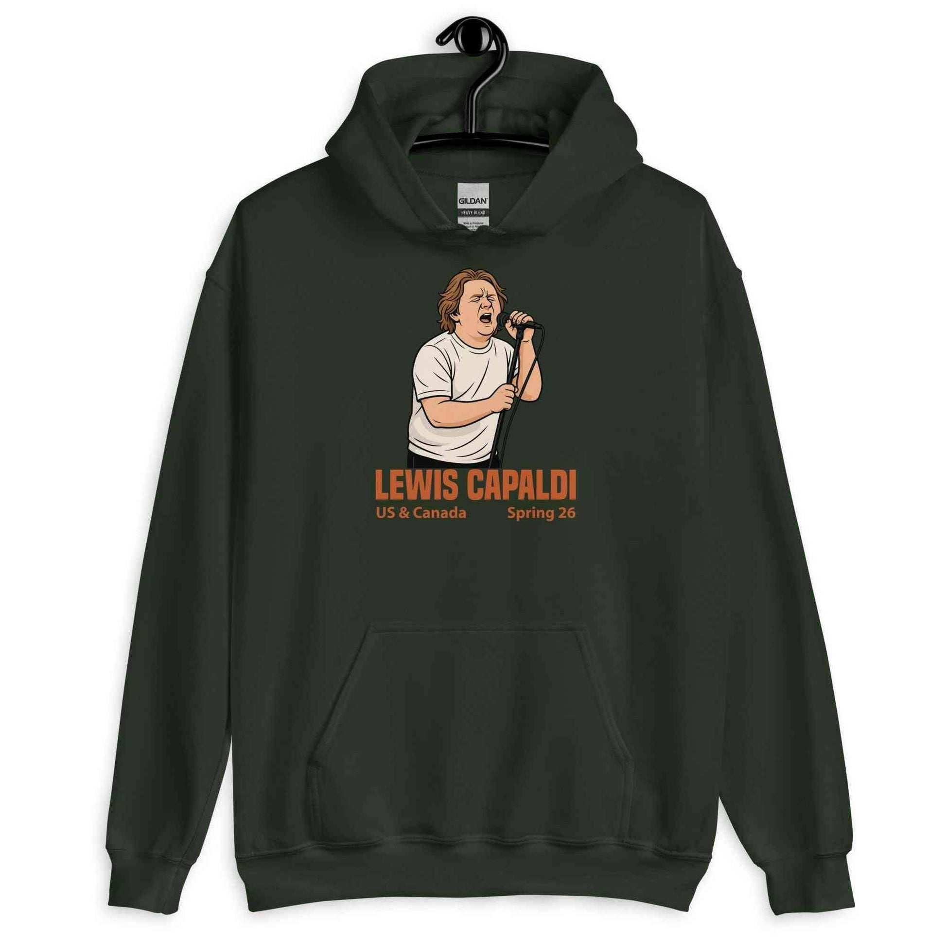 Lewis Capaldi Tour 2026 Unisex Hoodie - Alcyone213k Cotton Blend alcyone213k