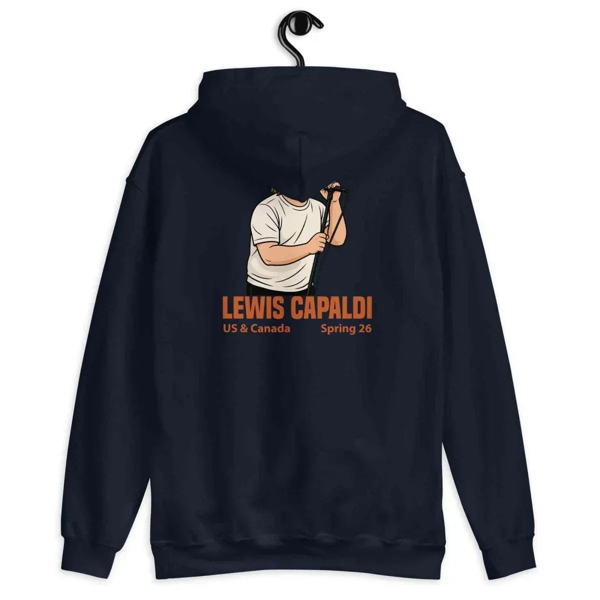 Lewis Capaldi Tour 2026 Unisex Hoodie - Alcyone213k Cotton Blend alcyone213k