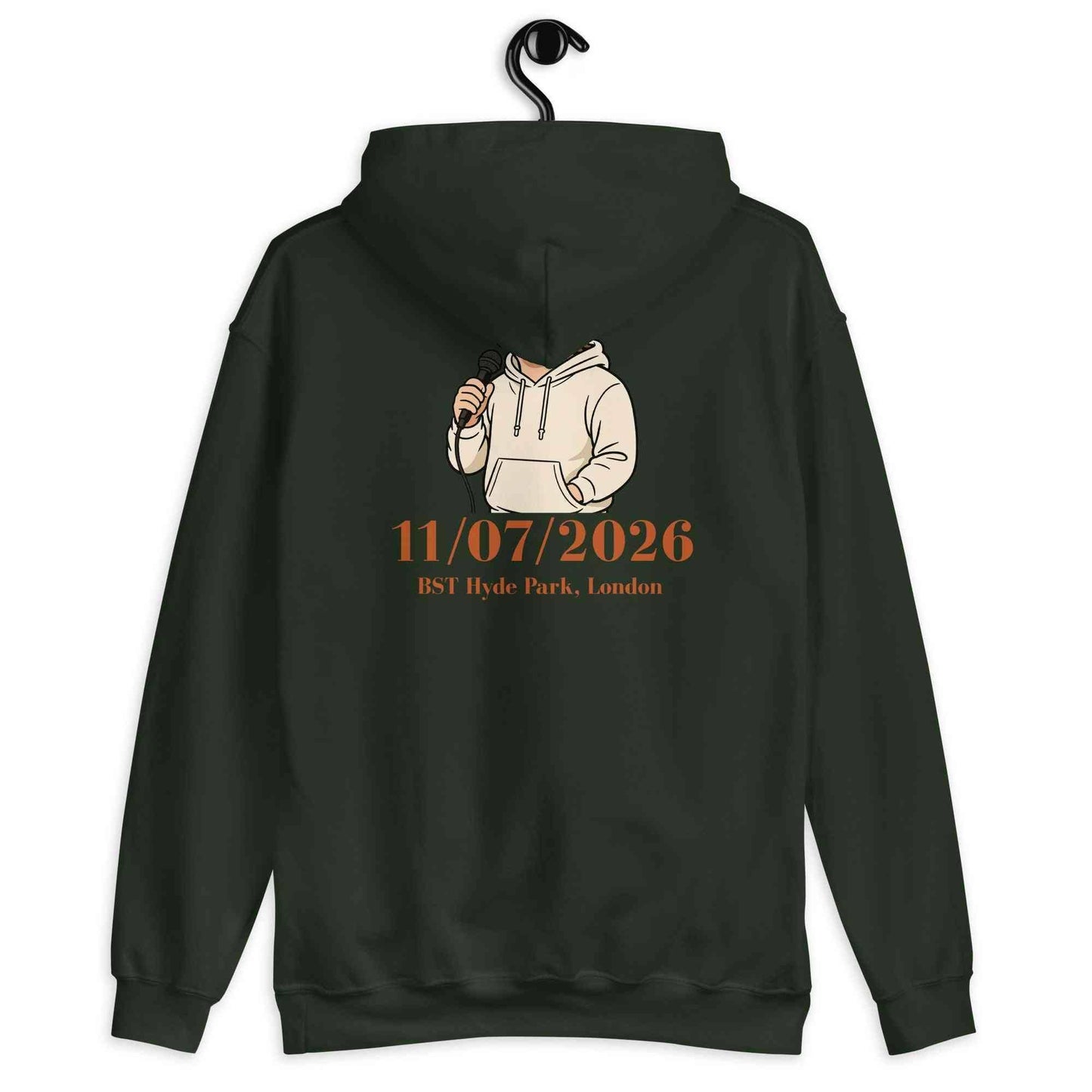 Lewis Capaldi Tour Hoodie 2026 | Unisex Black Cotton Blend alcyone213k