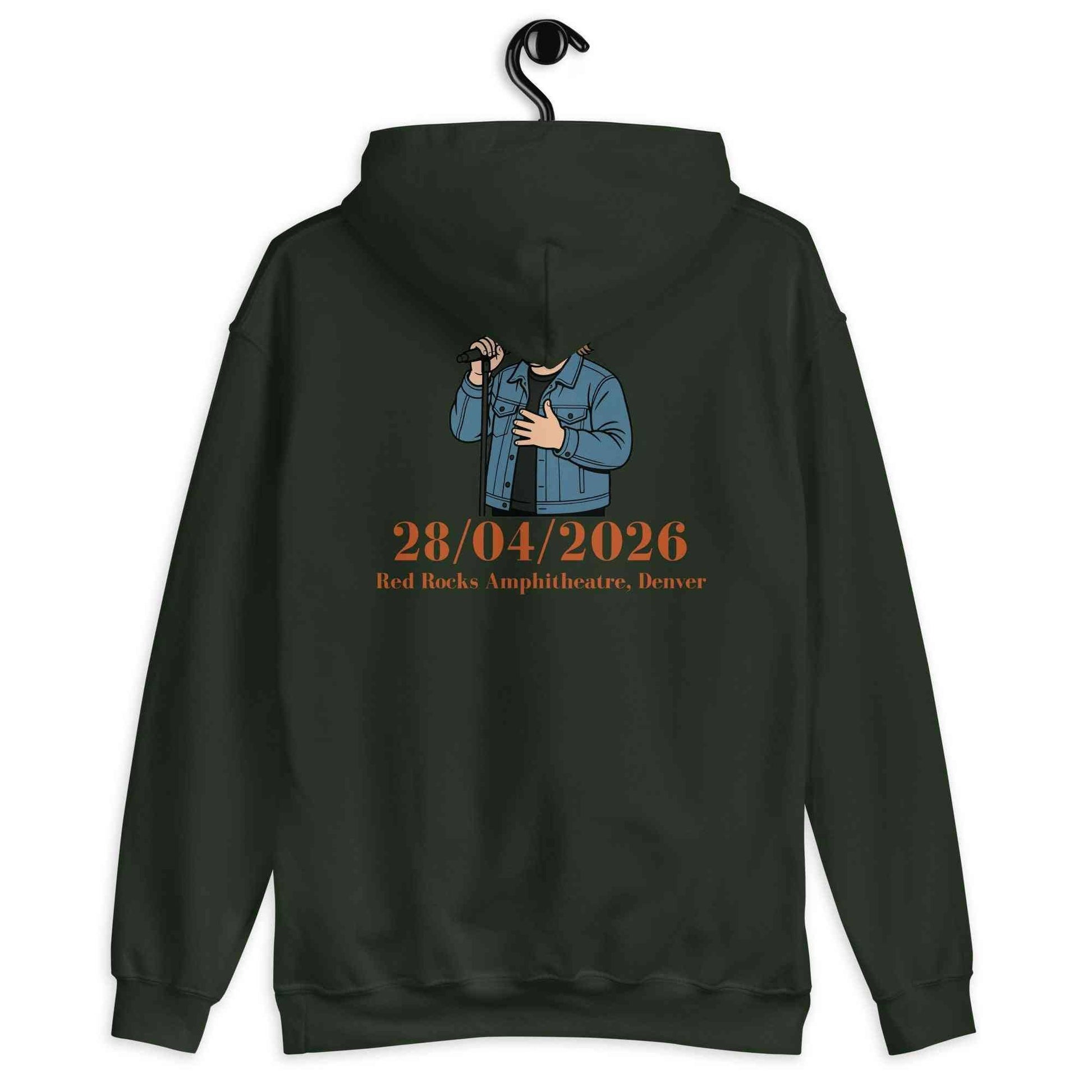 Lewis Capaldi Tour Hoodie 2026 | Unisex Black Cotton-Poly Blend alcyone213k