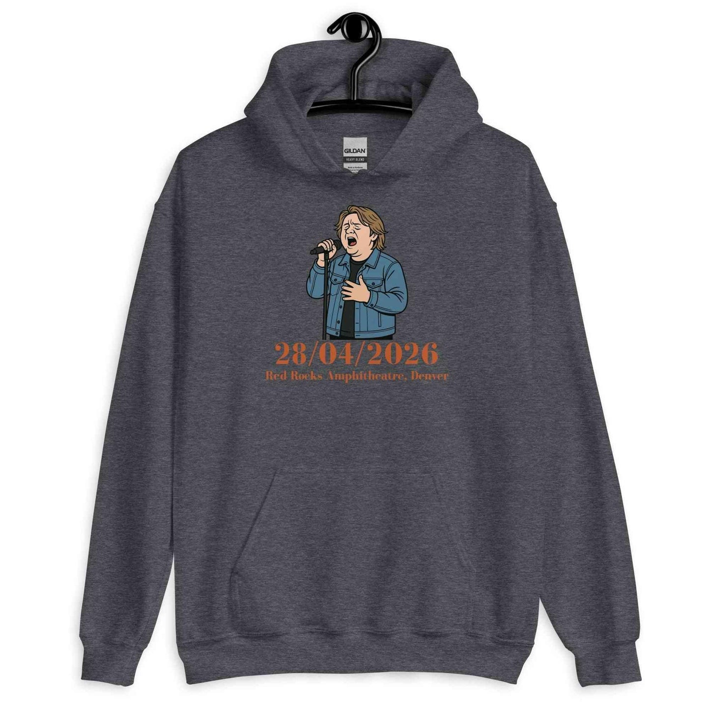 Lewis Capaldi Tour Hoodie 2026 | Unisex Black Cotton-Poly Blend alcyone213k